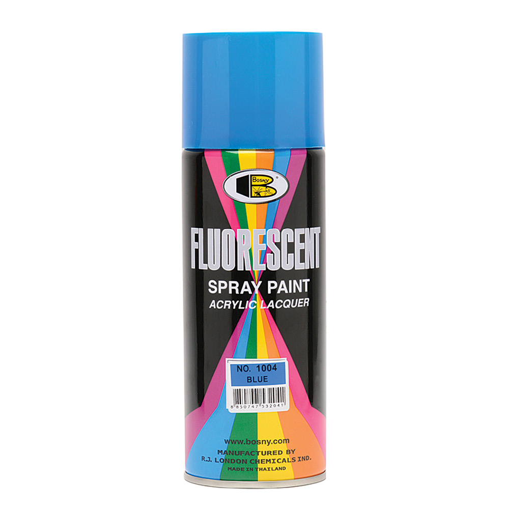No.1004 Blue Fluorescent Paint Bosny Bosny Aerosol Spray Paints